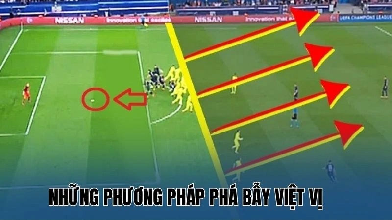 Những phương pháp phá bẫy việt vị