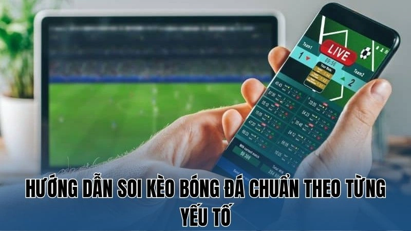 Hướng dẫn soi kèo bóng đá chuẩn theo từng yếu tố