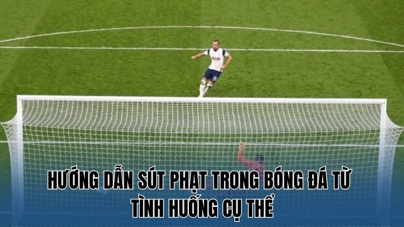 Hướng dẫn sút phạt trong bóng đá từ tính huống cụ thể