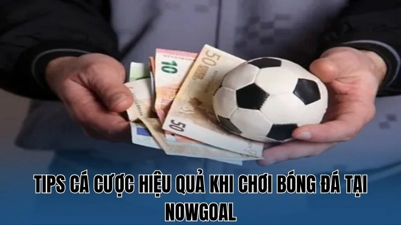 Tips cá cược hiệu quả khi chơi bóng đá tại Nowgoal